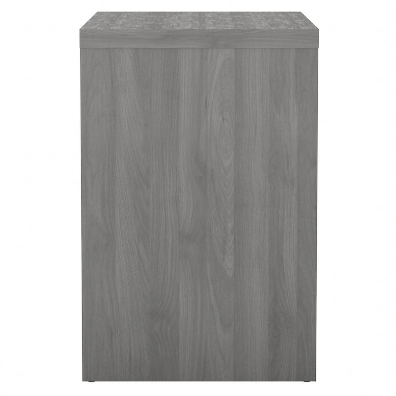 2-Drawer Lateral File Cabinet – White / Gray / Charcoal, Contemporary Style, Fits 1 User