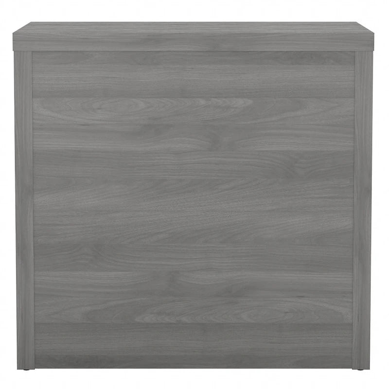 2-Drawer Lateral File Cabinet – White / Gray / Charcoal, Contemporary Style, Fits 1 User