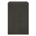 2-Drawer Lateral File Cabinet – White / Gray / Charcoal, Contemporary Style, Fits 1 User
