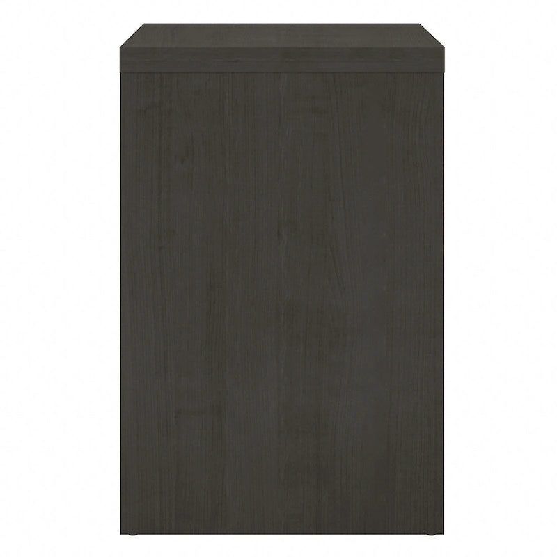 2-Drawer Lateral File Cabinet – White / Gray / Charcoal, Contemporary Style, Fits 1 User