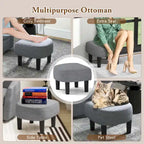 Brown / Creamy White / Gray Swivel Barrel Accent Chair with Ottoman, 1-Seat