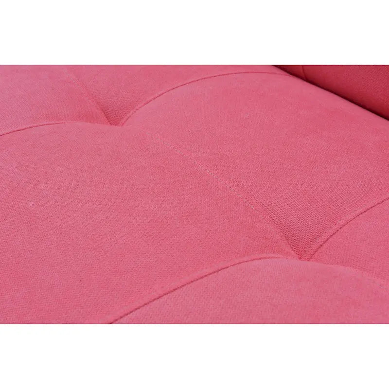 Adjustable 3-Position Futon Sofa – Multi-Color, Seats/Sleeps 1–2