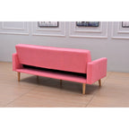 Adjustable 3-Position Futon Sofa – Multi-Color, Seats/Sleeps 1–2
