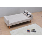 Adjustable 3-Position Futon Sofa – Multi-Color, Seats/Sleeps 1–2