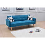 Adjustable 3-Position Futon Sofa – Multi-Color, Seats/Sleeps 1–2