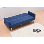 Adjustable 3-Position Futon Sofa – Multi-Color, Seats/Sleeps 1–2