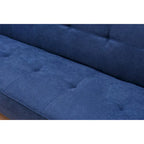 Adjustable 3-Position Futon Sofa – Multi-Color, Seats/Sleeps 1–2