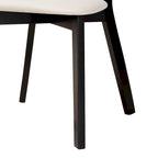 Grey / Cream Rattan Back Dining Chair, Set of 2