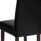 Black / Gray / Brown / Beige Parsons Dining Chair, Armless, Set of 2