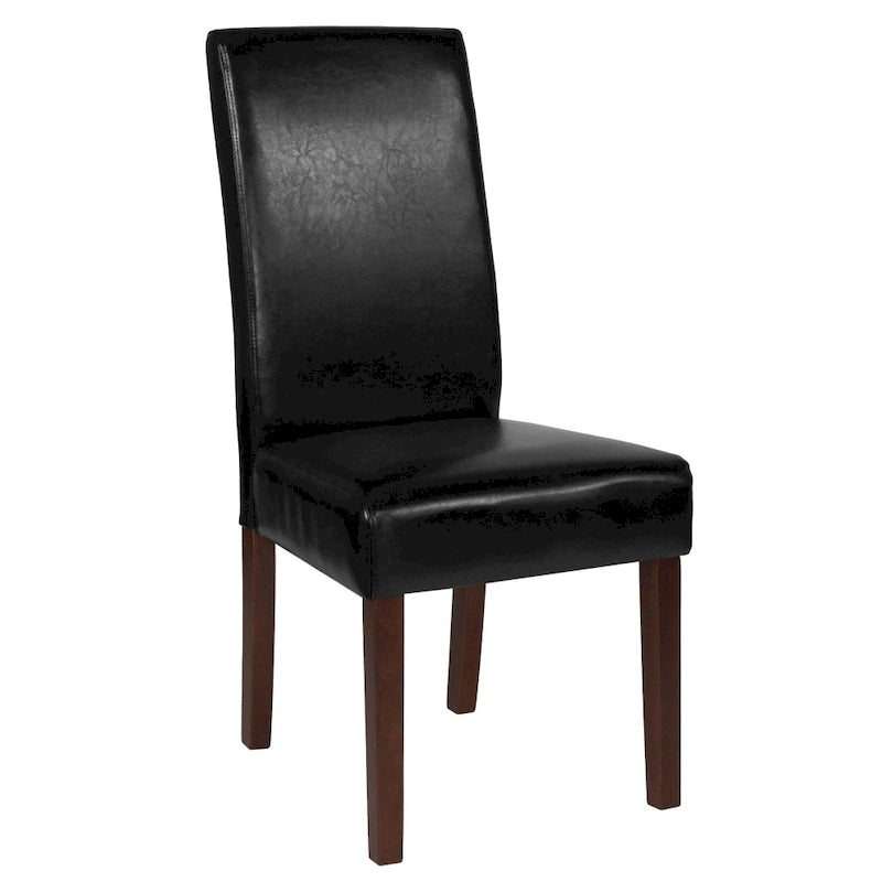 Black / Gray / Brown / Beige Parsons Dining Chair, Armless, Set of 2