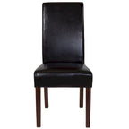 Black / Gray / Brown / Beige Parsons Dining Chair, Armless, Set of 2
