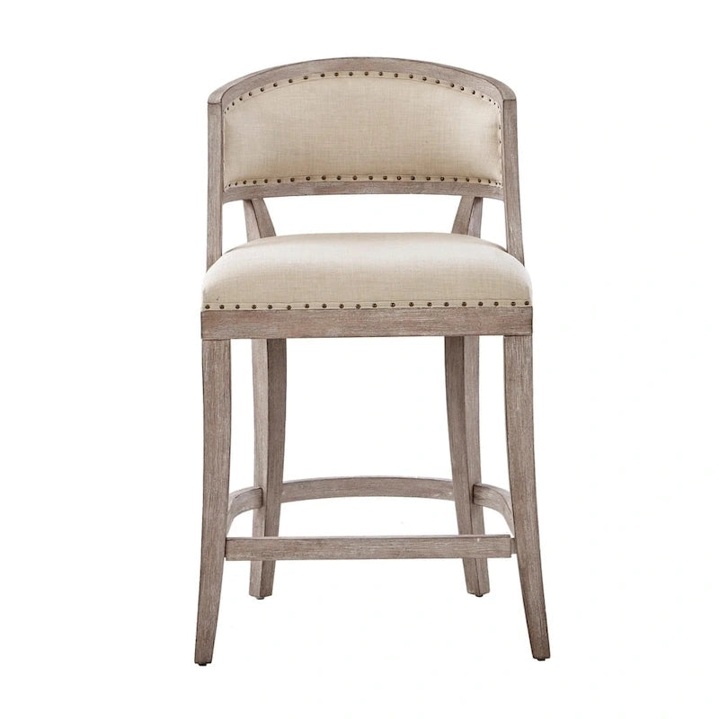 Natural Extra Tall Counter Stool, Single Seat