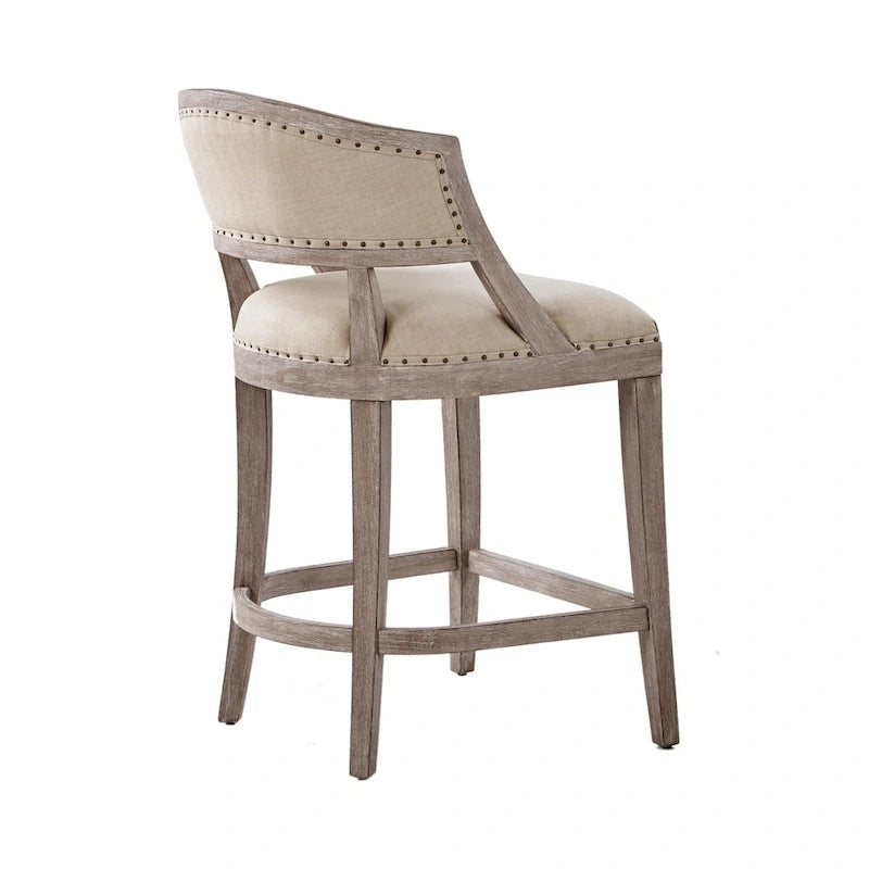 Natural Extra Tall Counter Stool, Single Seat