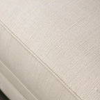 Beige Glam Button-Tufted Sofa, Seats 3