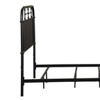 Distressed Full-Size Metal Headboard – Vintage Style, Fits 1–2