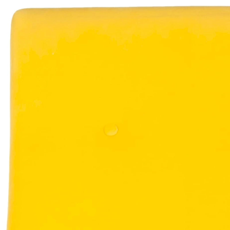 Mid-Century Retro Accent Club Chair, Single Seat – Yellow / Grey / Navy