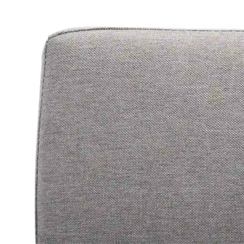 Dark Grey & Navy Foldable Futon Bed with Pillow, 1-Person
