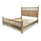 Frappe Solid Wood Bed, Queen/King, 1–2 Person