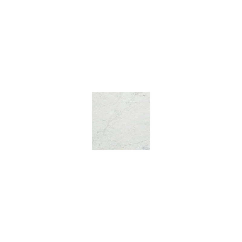 Light Brown/White Marble Top Round Side Table