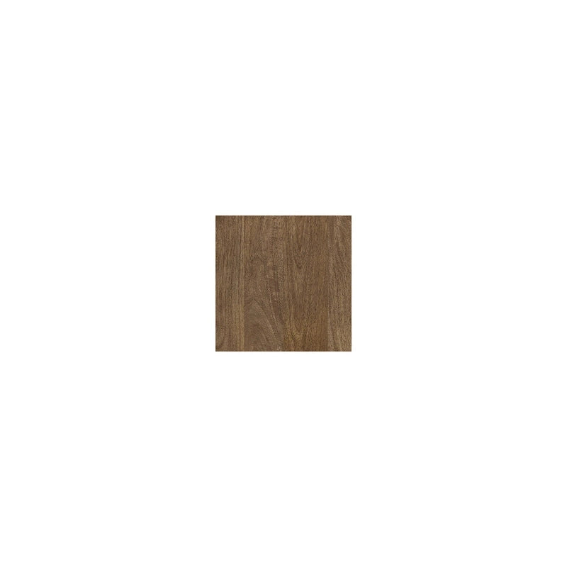Light Brown/White Marble Top Round Side Table