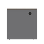 Bark Grey & Slate 72" Desk Shell – 2-Person Assembly