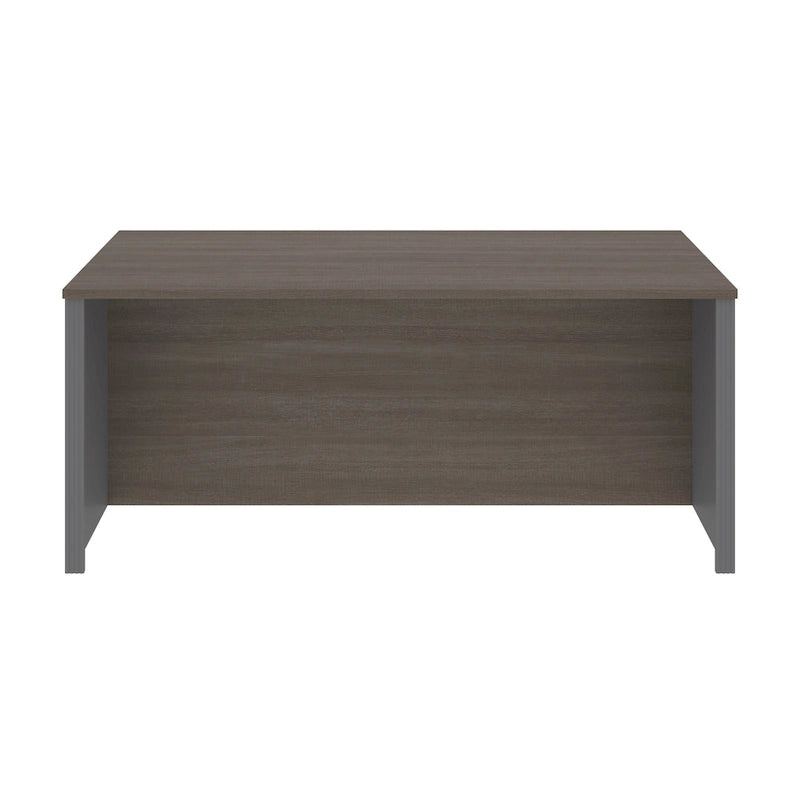 Bark Grey & Slate 72" Desk Shell – 2-Person Assembly
